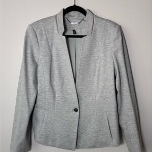 White House Black Market Heather Gray Blazer